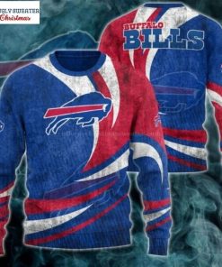 NFL Sport Buffalo Bills Christmas Sweater Design 3D Full Printed Sizes S - 5XL - NABU483