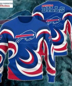 NFL Sport Buffalo Bills Christmas Sweater Design 3D Full Printed Sizes S - 5XL - NABU482