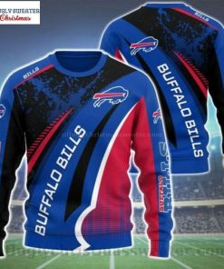 NFL Sport Buffalo Bills Christmas Sweater Design 3D Full Printed Sizes S - 5XL - NABU477