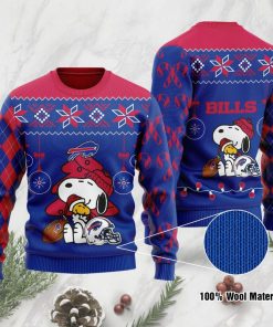 NFL Sport Buffalo Bills Christmas Sweater Design 3D Full Printed Sizes S - 5XL - NABU469