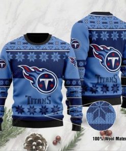 NFL Sport Tennessee Titans Christmas Sweater Design 3D Full Printed Sizes S - 5XL - NABU26