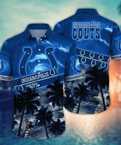 NFL Sport Indianapolis Colts Button Shirt Design 3D Full Printed Sizes S - 5XL NABY355