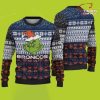 NFL Sport Denver Broncos Christmas Grinch Sweater Design 3D Full Printed Sizes S - 5XL - NABY14