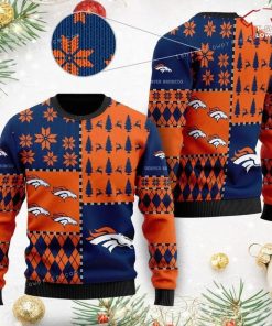 NFL Sport Denver Broncos Sweater Design 3D Full Printed Sizes S - 5XL - NABY01
