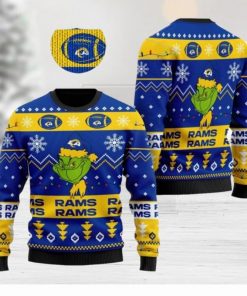 NFL Sport Los Angeles Rams Sweater Design 3D Full Printed Sizes S - 5XL - NMKI170