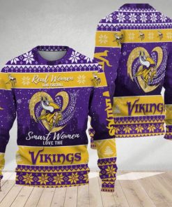 NFL Sport Minnesota Vikings Christmas Sweater Design 3D Full Printed Sizes S - 5XL - NABR148