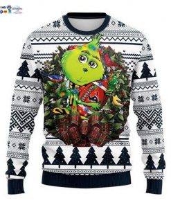 NFL Sport Houston Texans Grinch Christmas Sweater Design 3D Full Printed Sizes S - 5XL Perfect Gift - NABR55A