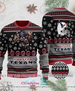 NFL Sport Houston Texans Christmas Sweater Design 3D Full Printed Sizes S - 5XL Perfect Gift - NABR48