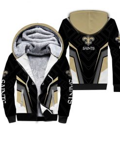 NFL Sport New Orleans Saints Fleece Hoodie Design 3D Full Printed Sizes S - 5XL NABU175