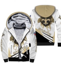 NFL Sport New Orleans Saints Fleece Hoodie Design 3D Full Printed Sizes S - 5XL NABU173