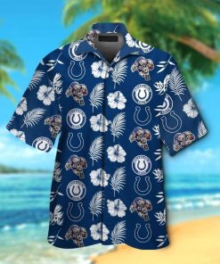 NFL Sport Indianapolis Colts Hawaii Shirt Design 3D Full Printed Sizes S - 5XL NABY349