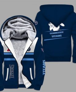 NFL Sport Tennessee Titans Fleece Hoodie Design 3D Full Printed Sizes S - 5XL NABU96