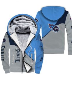NFL Sport Tennessee Titans Fleece Hoodie Design 3D Full Printed Sizes S - 5XL NABU93