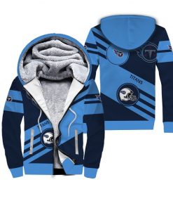 NFL Sport Tennessee Titans Fleece Hoodie Design 3D Full Printed Sizes S - 5XL NABU92