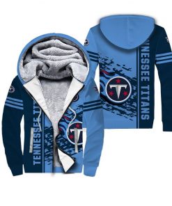 NFL Sport Tennessee Titans Fleece Hoodie Design 3D Full Printed Sizes S - 5XL NABU90