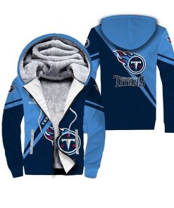 NFL Sport Tennessee Titans Fleece Hoodie Design 3D Full Printed Sizes S - 5XL NABU89