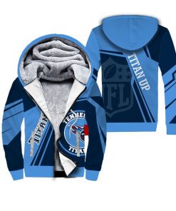 NFL Sport Tennessee Titans Fleece Hoodie Design 3D Full Printed Sizes S - 5XL NABU88