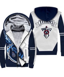 NFL Sport Tennessee Titans Fleece Hoodie Design 3D Full Printed Sizes S - 5XL NABU83