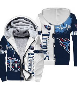 NFL Sport Tennessee Titans Fleece Hoodie Design 3D Full Printed Sizes S - 5XL NABU81