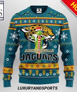 NFL Sport Jacksonville Jaguars Christmas Sweater Design 3D Full Printed Sizes S - 5XL - NMGH87