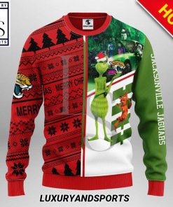 NFL Sport Jacksonville Jaguars Christmas Sweater Design 3D Full Printed Sizes S - 5XL - NMGH85