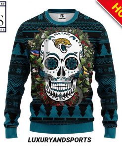 NFL Sport Jacksonville Jaguars Christmas Sweater Design 3D Full Printed Sizes S - 5XL - NMGH77