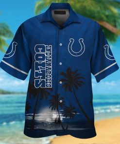 NFL Sport Indianapolis Colts Hawaii Shirt Design 3D Full Printed Sizes S - 5XL NABY343