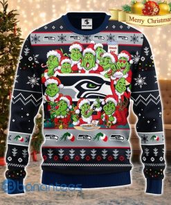NFL Sport Seattle Seahawks Christmas Sweater Design 3D Full Printed Sizes S - 5XL - NMOI145
