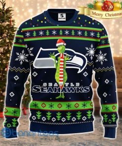 NFL Sport Seattle Seahawks Christmas Sweater Design 3D Full Printed Sizes S - 5XL - NMOI144