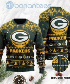 NFL Sport Green Bay Packers Christmas Sweater Design 3D Full Printed Sizes S - 5XL - NABQ128