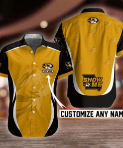 NCAA Missouri Tigers Button Shirt Design 3D Full Printed Custom Name Sizes S - 5XL NC92108