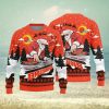 NFL Sport Cleveland Browns DJ Santa Claus Christmas Sweater Design 3D Full Printed Sizes S - 5XL - NABQ58