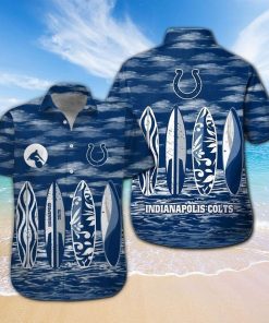 NFL Sport Indianapolis Colts Hawaii Shirt Design 3D Full Printed Sizes S - 5XL NABY336