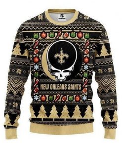 NFL Sport New Orleans Saints Gnome Sweater Design 3D Full Printed Sizes S - 5XL - NABL39