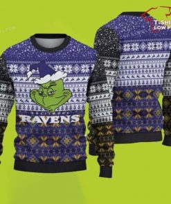 NFL Sport Baltimore Ravens Sweater Design 3D Full Printed Sizes S - 5XL - NMIT163