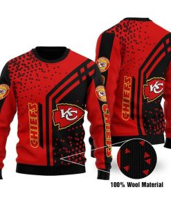 NFL Sport Kansas City Chiefs Sweater Design 3D Full Printed Sizes S - 5XL - NABJ88