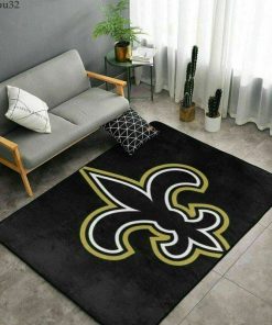 NFL Sport New Orleans Saints Rug Home Floor Decor NABU199