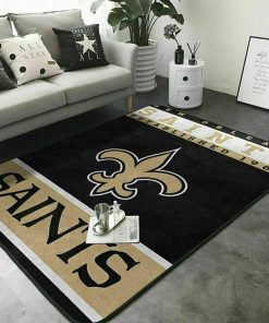 NFL Sport New Orleans Saints Rug Home Floor Decor NABU196