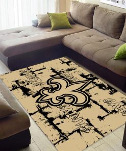NFL Sport New Orleans Saints Rug Home Floor Decor NABU192