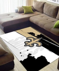 NFL Sport New Orleans Saints Rug Home Floor Decor NABU191