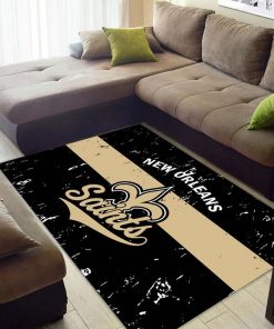 NFL Sport New Orleans Saints Rug Home Floor Decor NABU189