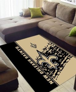 NFL Sport New Orleans Saints Rug Home Floor Decor NABU180