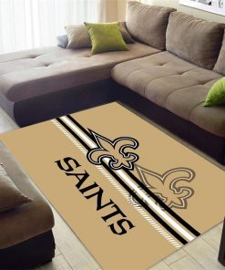 NFL Sport New Orleans Saints Rug Home Floor Decor NABU179