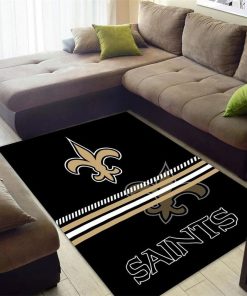 NFL Sport New Orleans Saints Rug Home Floor Decor NABU178