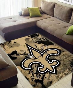 NFL Sport New Orleans Saints Rug Home Floor Decor NABU177