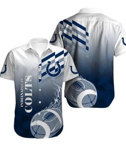 NFL Sport Indianapolis Colts Button Shirt Design 3D Full Printed Sizes S - 5XL NABY325
