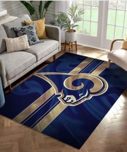 NFL Sport Los Angeles Rams Rug Home Floor Decor NMKI141