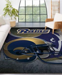 NFL Sport Los Angeles Rams Rug Home Floor Decor NMKI138