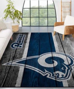 NFL Sport Los Angeles Rams Rug Home Floor Decor NMKI135