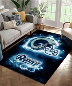 NFL Sport Los Angeles Rams Rug Home Floor Decor NMKI133